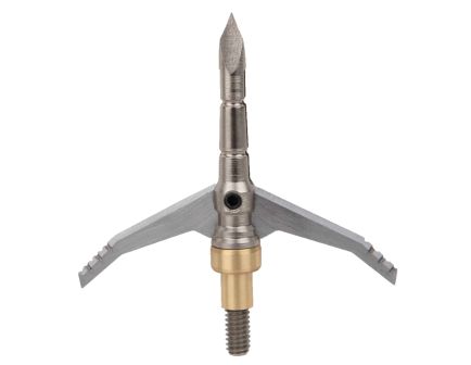 Dead Ringer Just Nasty 2.0 2"/125 gr Hybrid/Mechanical Broadhead, Stainless Pack of 3