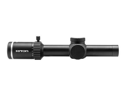 Riton 1-8x24 3 Series Tactix OT 0.5 MOA Reticle SFP Flat Dark Earth Rifle Scope - 3T18ASIFDE23