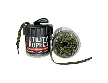 Rapid Rope Mini Canister Green Rope In a Can, 70 Feet, Rated for 1100lb - RRMCODFG6119