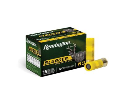 Remington Slugger 20 Gauge Lead Rifled Slug, 383 gr 15rds