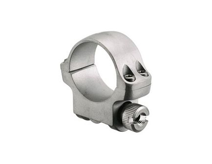 Ruger Standard, Ring, 1" Low(3), Matte Stainless Finish, 3KHM, Sold Individually
