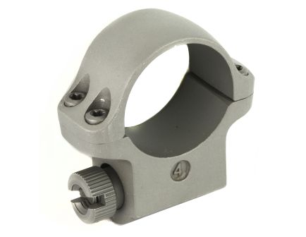 Ruger Standard, Ring, 1" Medium(4), Matte Stainless Finish, 4KHM, Sold Individually