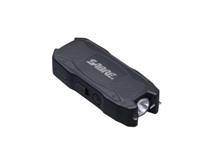 Sabre AKA Security Equipment Corp 2-in-1 Stun Gun w/Flashlight/Battery Strength Indicator, Black