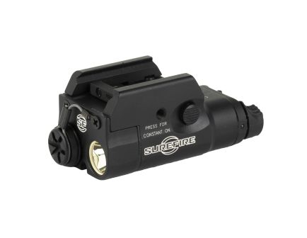 Surefire XC1 Compact Pistol Light, 300 Lumens, Black, Includes 1x AAA Rechargeable NiMH Battery