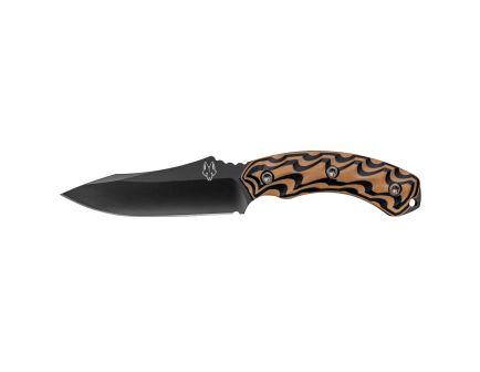 Zac Brown's Southern Grind Jackal, Fixed Blade Knife, 4.75" Drop Point Knife, Black - SG0507020601