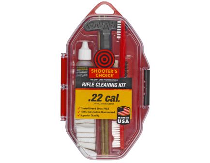 Shooter's Choice .22 Cal Rifle Gun Cleaning Kit - SHFSRS22