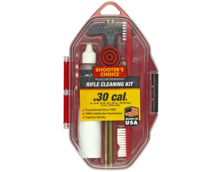 Shooter's Choice .30 Cal Rifle Gun Cleaning Kit - SHFSRS30