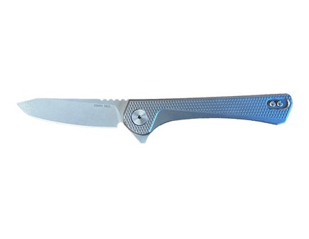 Sharps Bros Meanstreak 8.375" Drop Point Folding Knife, Gray - SBKF01
