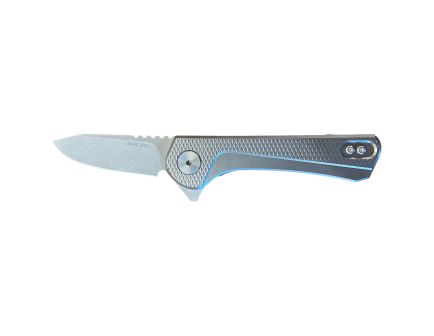 Sharps Bros Meanstreak 6.313" Drop Point Folding Knife, Gray - SBKF02