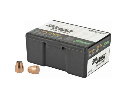 Sierra Bullets V-Crown, .355 Diameter, 9mm, 90 Grain, Jacketed Hollow Point, 100 Count