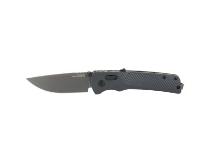 SOG Knives Flash AT 3.45" Straight Back Assisted Folding Knife, Black - SOG11180541