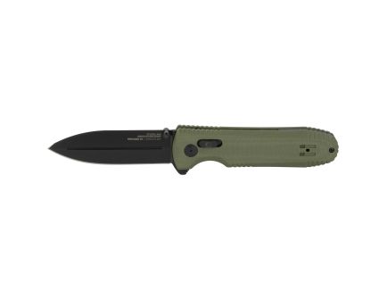 SOG Knives Pentagon XR 3.6" Spear Point Folding Knife, Black - SOG12610257