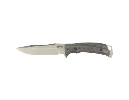 SOG Knives Pillar 5" Clip Point Fixed Blade Knife, Silver - SOGUF1001BX