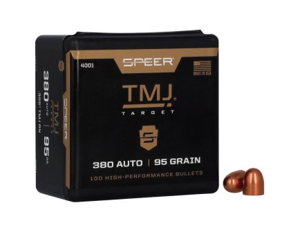 Speer TMJ .40 S&W FMJ Pistol Bullet, 180 gr 0.400" 400rds