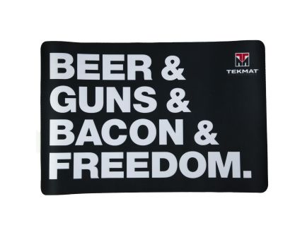 TekMat Original 11"x17" Mat, Beer & Guns & Bacon & Freedom - TEKR17BGBF