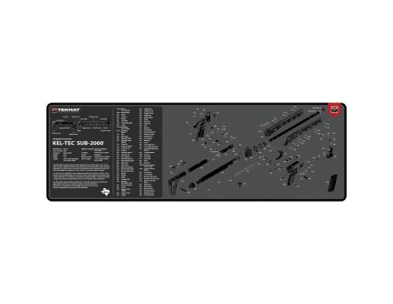 TEKMAT 36" x 12" Cleaning Mat, Black