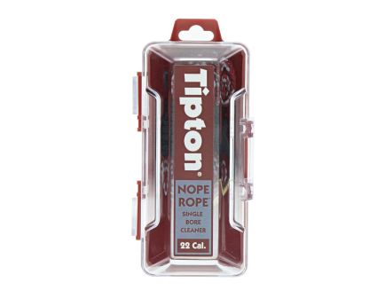 Tipton Nope Rope, Bore Cleaner, For .22 Caliber Barrels, Red/Black