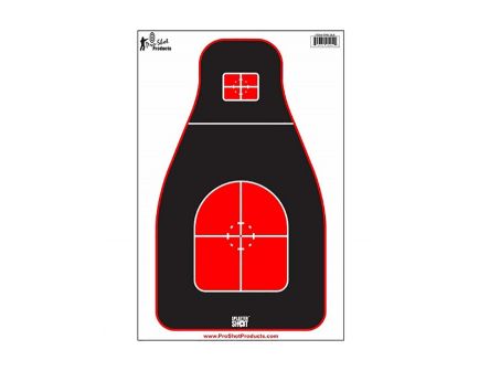 Pro-Shot Tactical Precision Target, 8-Pack - TPRS-BLK-8PK