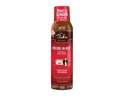 Tink's 69 Doe-In-Rut Hot Shot Buck Lure Fogger, 5 oz Can