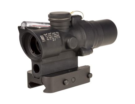Trijicon ACOG, 1.5X16mm, Dual Illuminated Red Ring & 2 MOA Dot, Includes Q-LOC Mount, Black