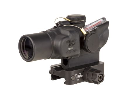 Trijicon ACOG, 1.5X16mm, Dual Illuminated RTR .223 Reticle, Includes Q-LOC Mount, Black
