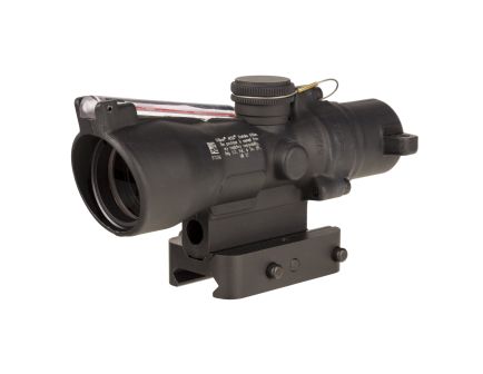 Trijicon ACOG, 3X24mm, Dual Illuminated Red Horseshoe/Dot 223/55 Grain, Includes Q-LOC Mount, Black