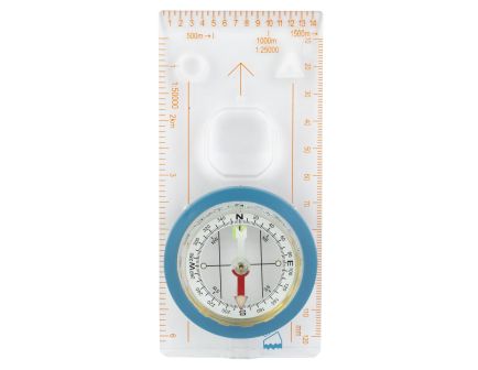 UST - Ultimate Survival Technologies Deluxe Map Compass, Lanyard, Clear