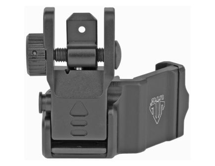 Leapers, Inc. - UTG Accu-Sync, AR15 45 Degree Offset Flip-up Rear Sight, Black