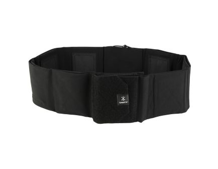Unity Tactical Clutch Belt, Large, 37"-47" Waist, Elastic Construction, Black CL-BLT-B-L
