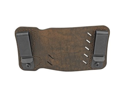 Versacarry Orion Right Hand Belt Holster for Double Stacked Pistols, Brown - 22101