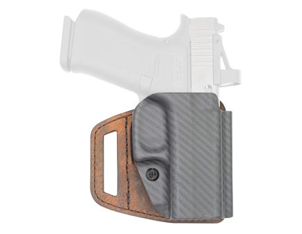 Versacarry V-Slide Right Hand Belt Slide Holster for S&W Shield EZ, Brown - VSL211SHDEZ