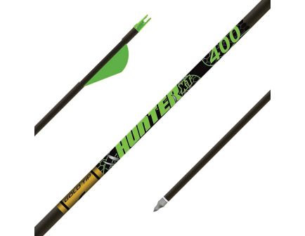Gold Tip Hunter XT 30" 7.30 GPI 500 Spine Hunting Arrow, Black Pack of 6