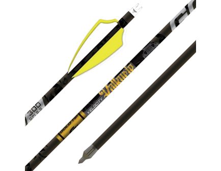 Gold Tip Valkyrie 32" 7.40 GPI 400 Spine Arrow, Black Pack of 6