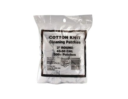 Southern Bloomer .45 Cal/.50 Cal 2" Round Cleaning Patch, Carton of 300