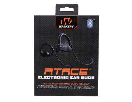 Walkers ATACS Ear Plug, Black - GWPSPEB
