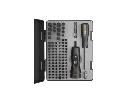 Wheeler FAT Wrench Driver Set, Includes FAT Wrench, Bit Driver, 98 Bits and Case, Black