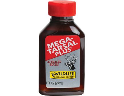 Wildlife Research Mega Tarsal Plus Super-Effective Territorial Intrusion Scent, 1 fl oz Amber Bottle