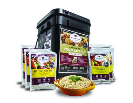 Wise Company 60 Serving Emergency Freeze Dried Entree Food Bucket - 01-160
