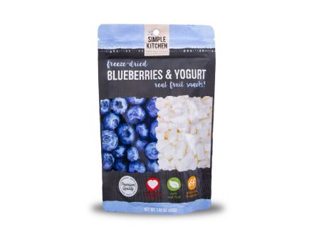 Wise Foods Simple Kitchen Freeze Dried Blueberry & Yogurt, Single Pouch - SK05-912