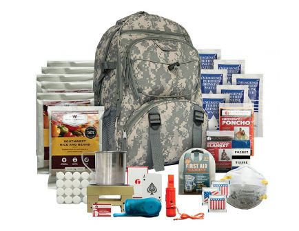 Wise Foods 5 Day 1 Person Survival Kit Camo Backpack - 01-622GSG