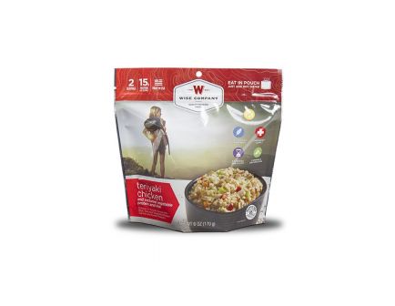 Wise Foods Outdoor Teriyaki Chicken and Rice Camping Food - 03-903