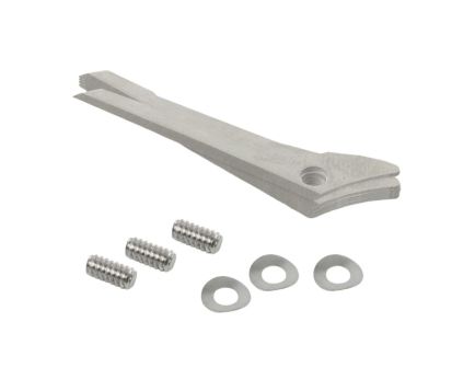 TruGlo Titanium X 2-Replacement Blade, Stainless Pack of 3