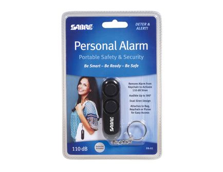 Sabre Personal Alarm - Black PA-01
