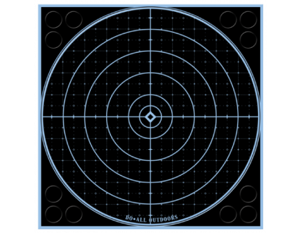 DOAll AccuBlue Splatter Target 12" Round 5Pk - ACSP7