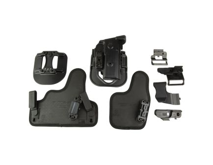 1791 Gunleather RVHX-4.3 Colt Python OWB Holster Right Steerhide Leather, Stealth Black