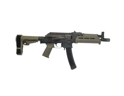 PSA AK-V 9mm MOE SBA3 AK-9 Pistol | OD Green