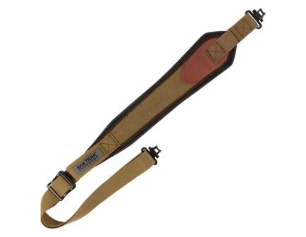 Allen Heritage BakTrak Padded Two Point Rifle Sling, Olive Green