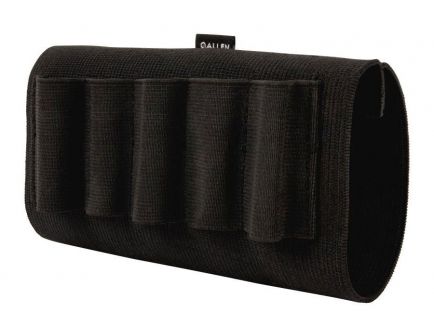 Allen Shotgun Buttstock Shell Holder, Black