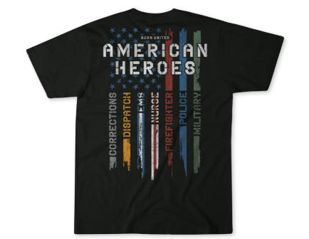 Born United American Heroes T-Shirt