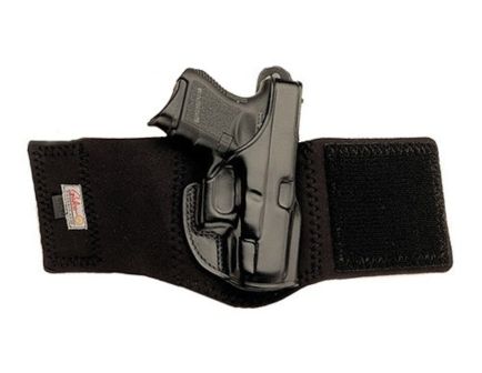 Galco Ankle Glove Right Hand S&W 36 2" Barrel Black Leather AG160
